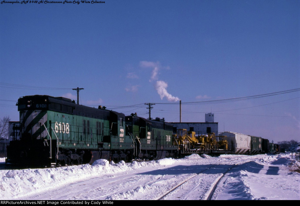 Burlington Northern SD9 6108